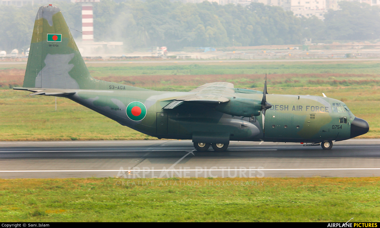 Bangladesh - Air Force S3-AGA aircraft at Dhaka - Hazrat Shahjala Intl