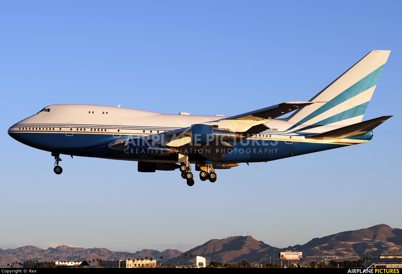 Private VQ-BMS aircraft at Las Vegas - McCarran Intl