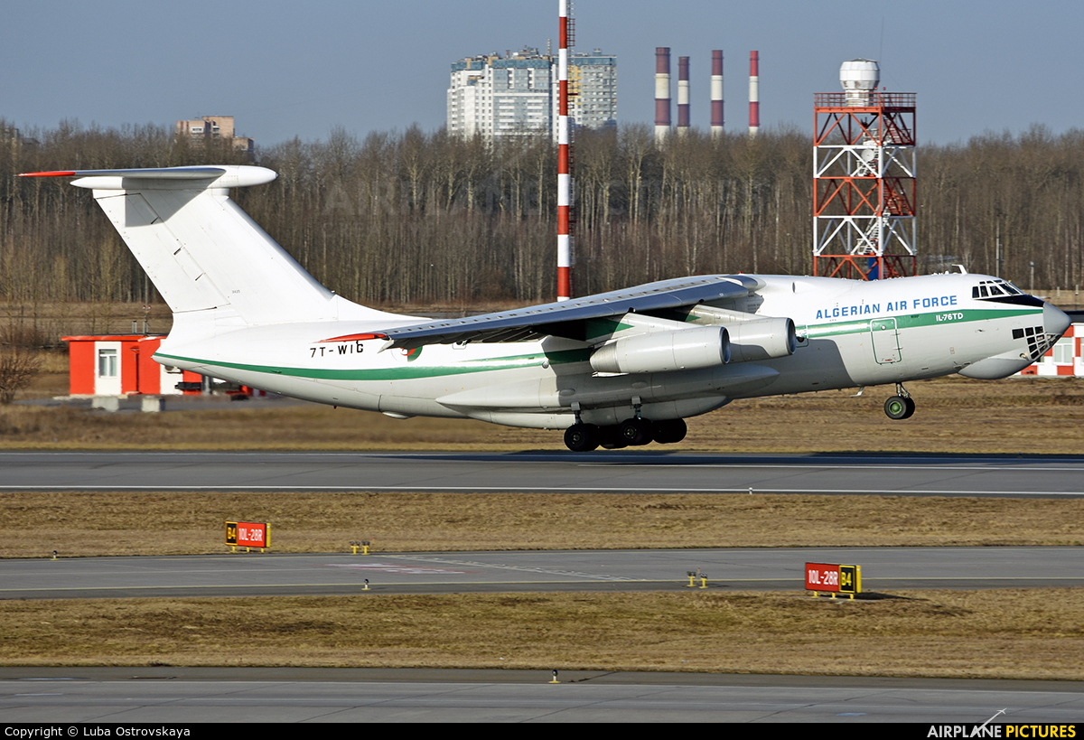 Algeria - Air Force 7T-WIG aircraft at St. Petersburg - Pulkovo
