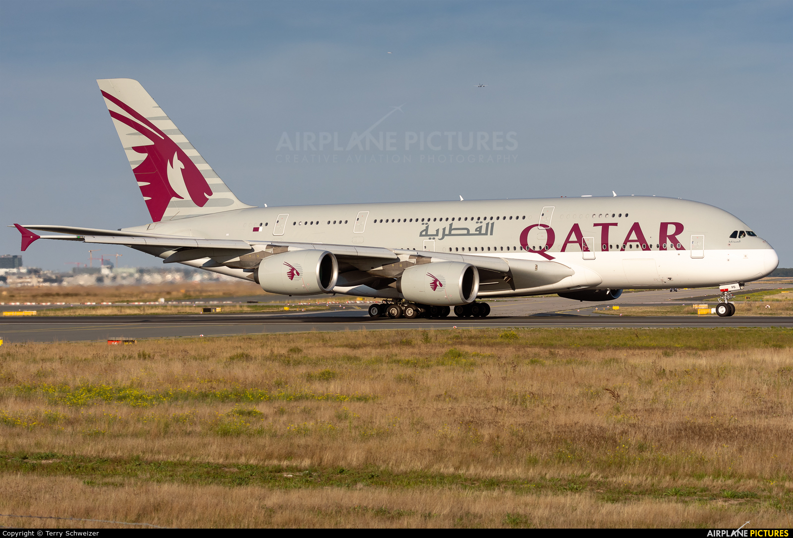Qatar Airways A7-APD aircraft at Frankfurt