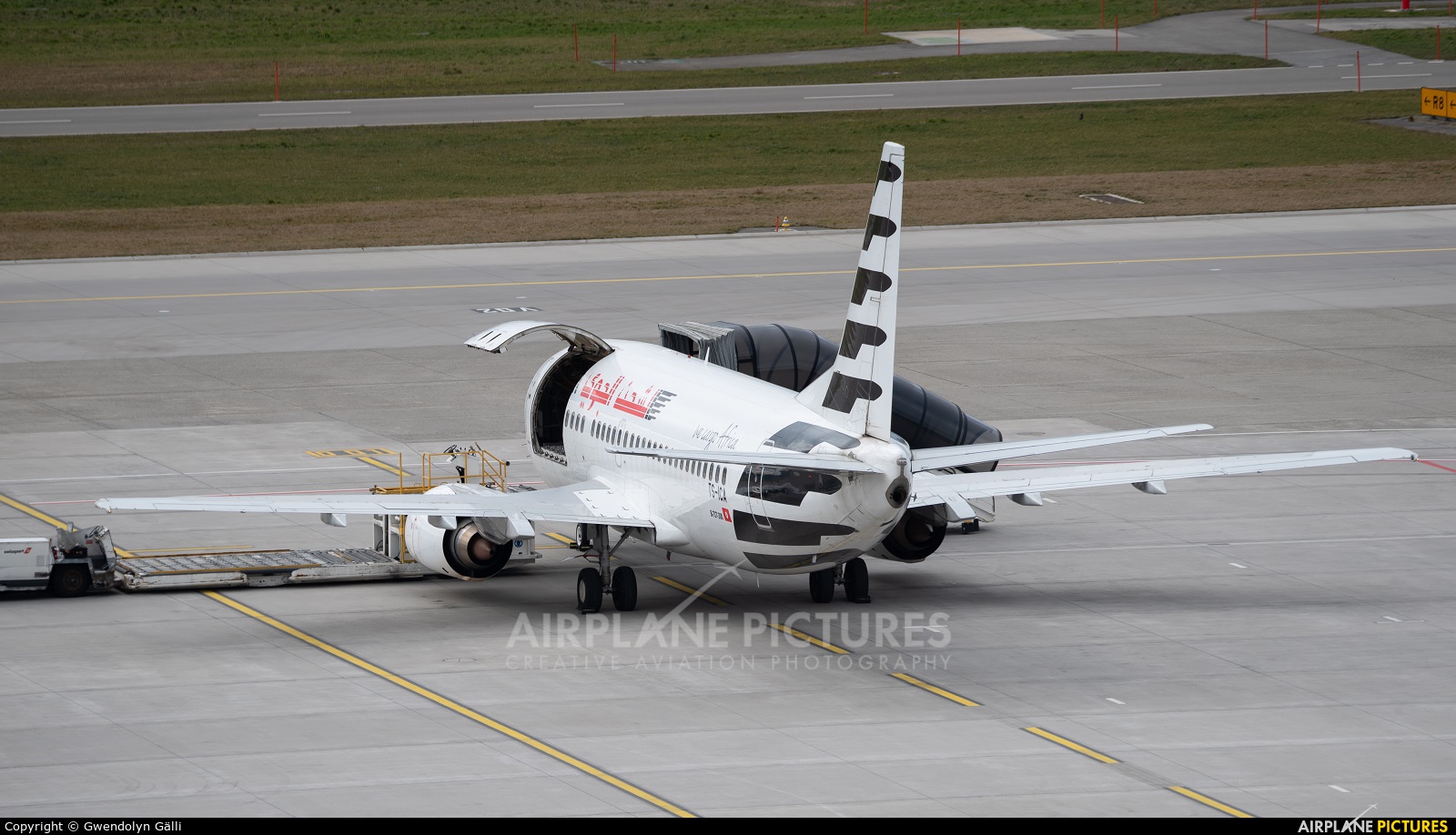 Express Air Cargo TS-ICA aircraft at Zurich