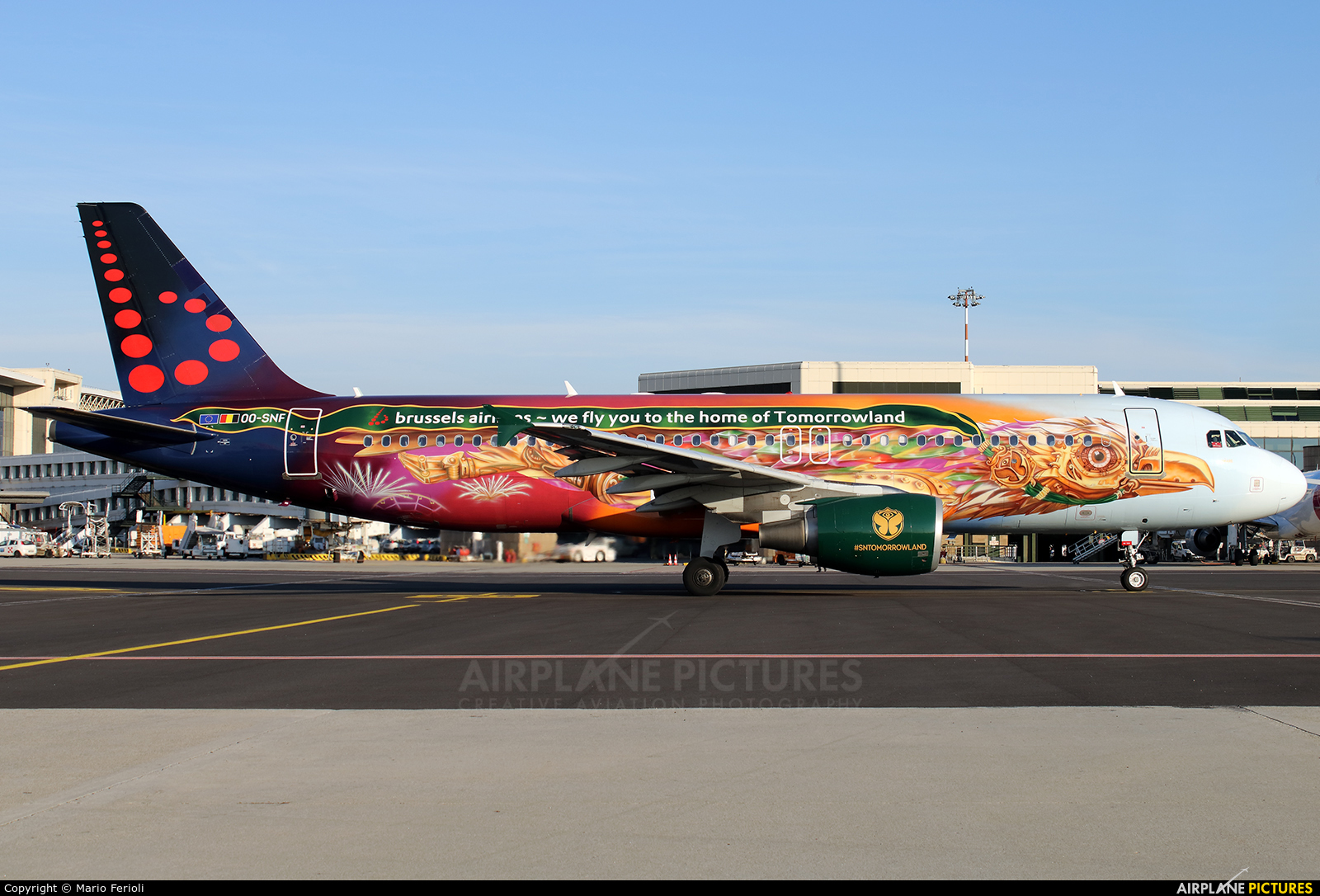 Brussels Airlines OO-SNF aircraft at Milan - Malpensa
