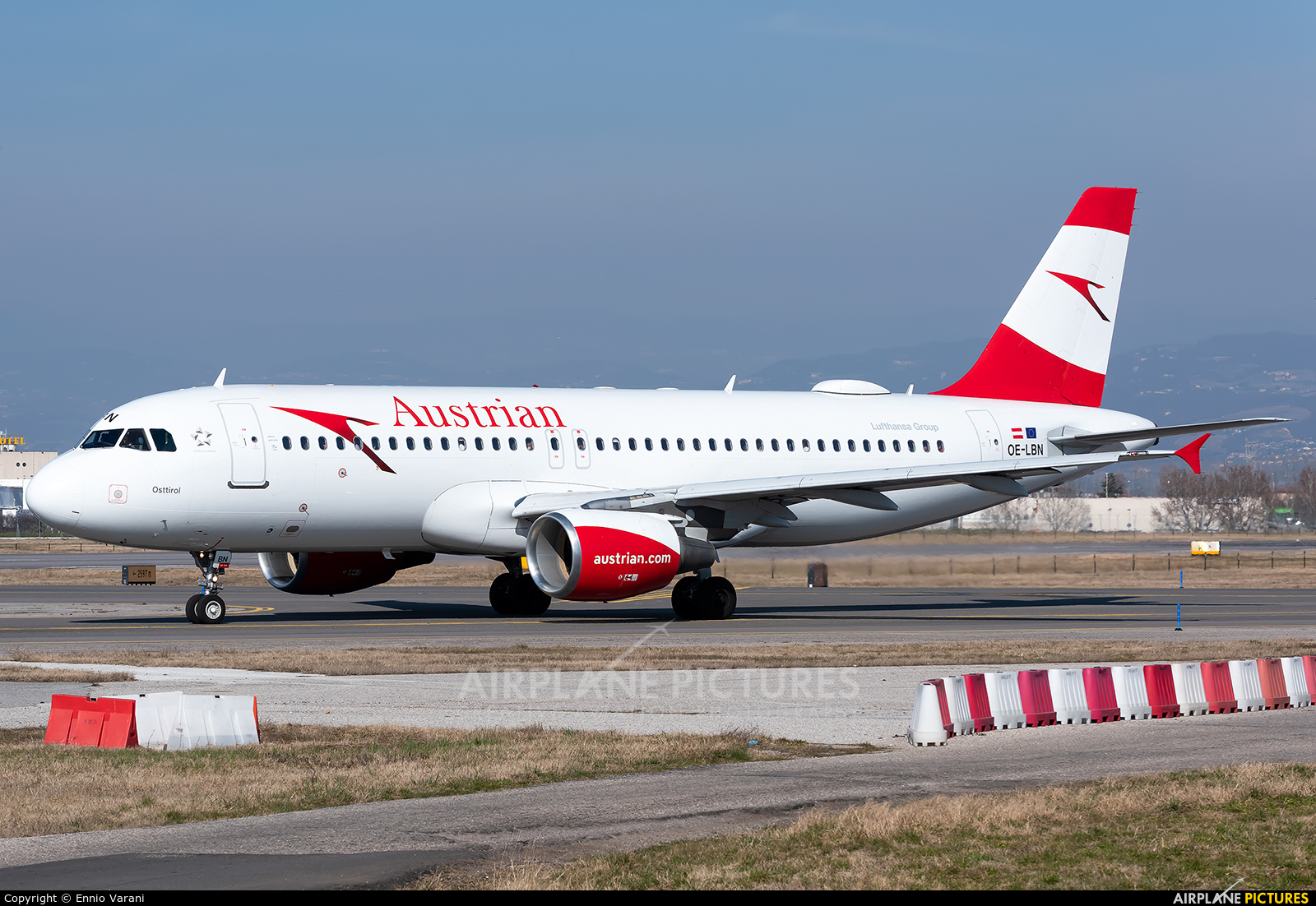 Austrian Airlines/Arrows/Tyrolean OE-LBN aircraft at Verona - Villafranca
