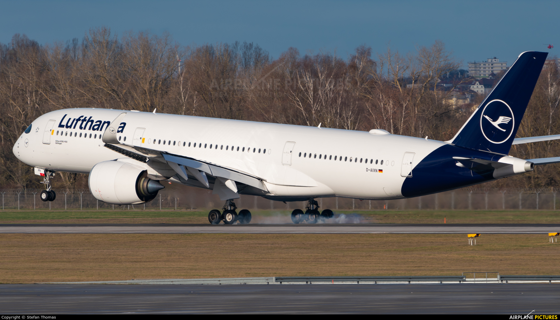 Lufthansa D-AIXN aircraft at Munich
