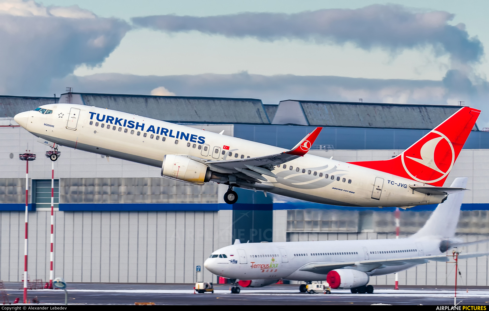 Turkish Airlines TC-JVG aircraft at Moscow - Vnukovo