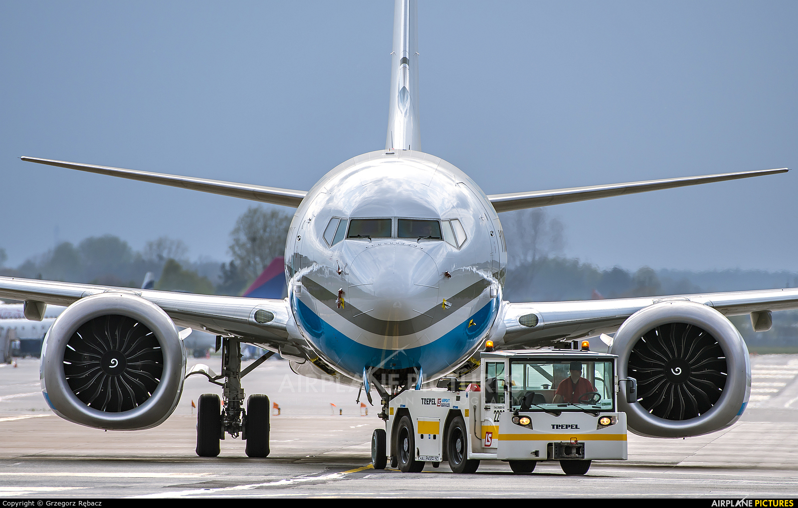 Enter Air SP-EXA aircraft at Katowice - Pyrzowice