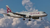 A7-AHU - Qatar Airways Airbus A320 aircraft