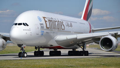 A6-EOZ - Emirates Airlines Airbus A380