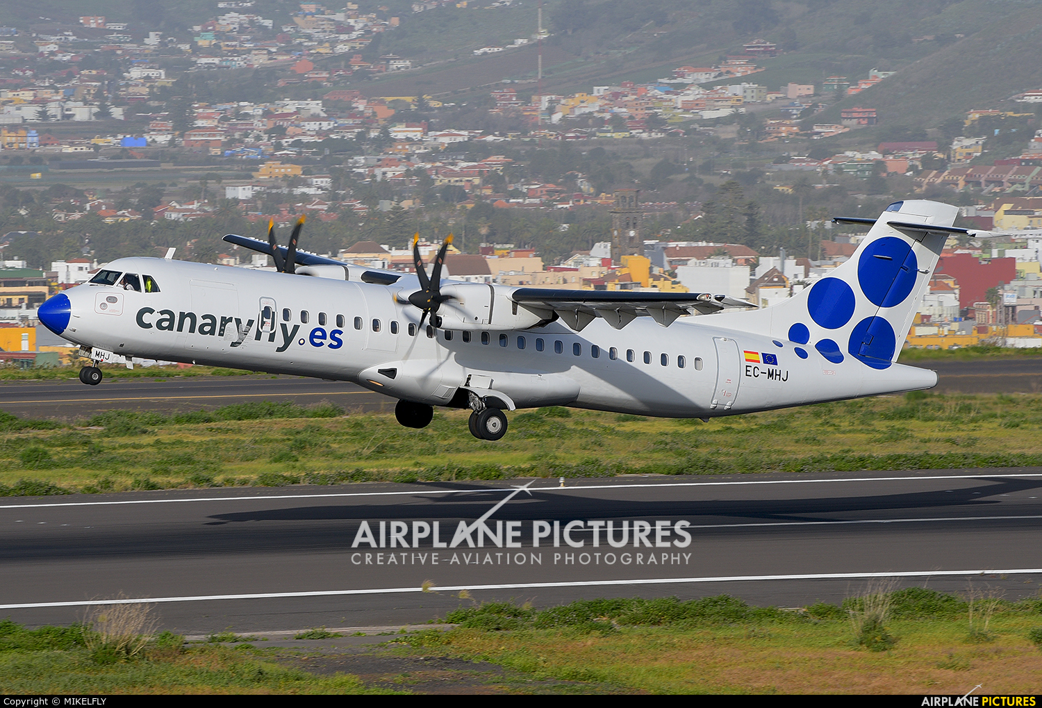 CanaryFly EC-MHJ aircraft at Tenerife Norte - Los Rodeos
