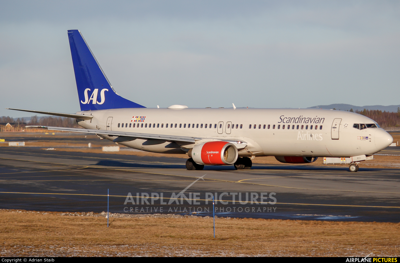 SAS - Scandinavian Airlines LN-RCZ aircraft at Oslo - Gardermoen