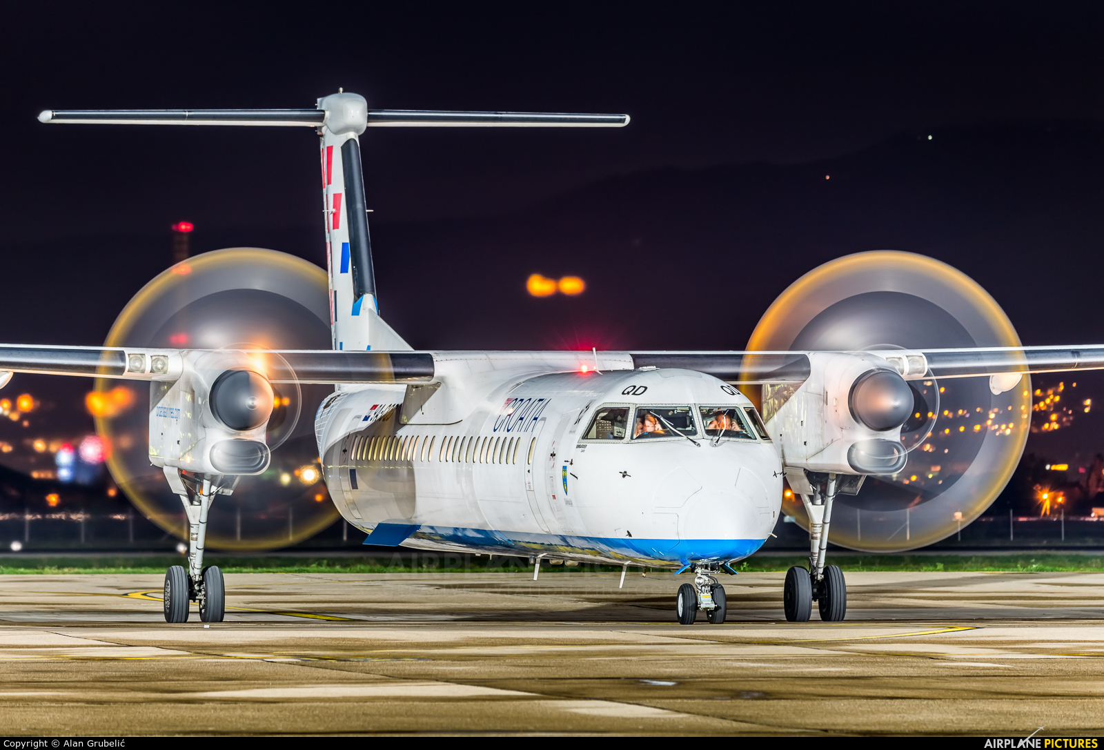 Croatia Airlines 9A-CQD aircraft at Zagreb