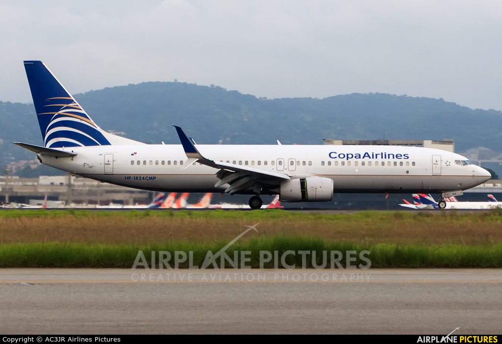 Copa Airlines HP-1824CMP aircraft at São Paulo - Guarulhos