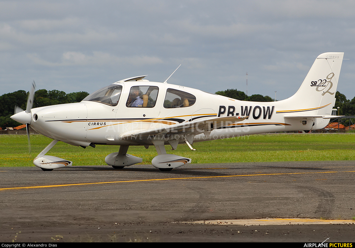 Private PR-WOW aircraft at Teresina Airport