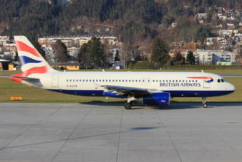 G-EUYB - British Airways Airbus A320