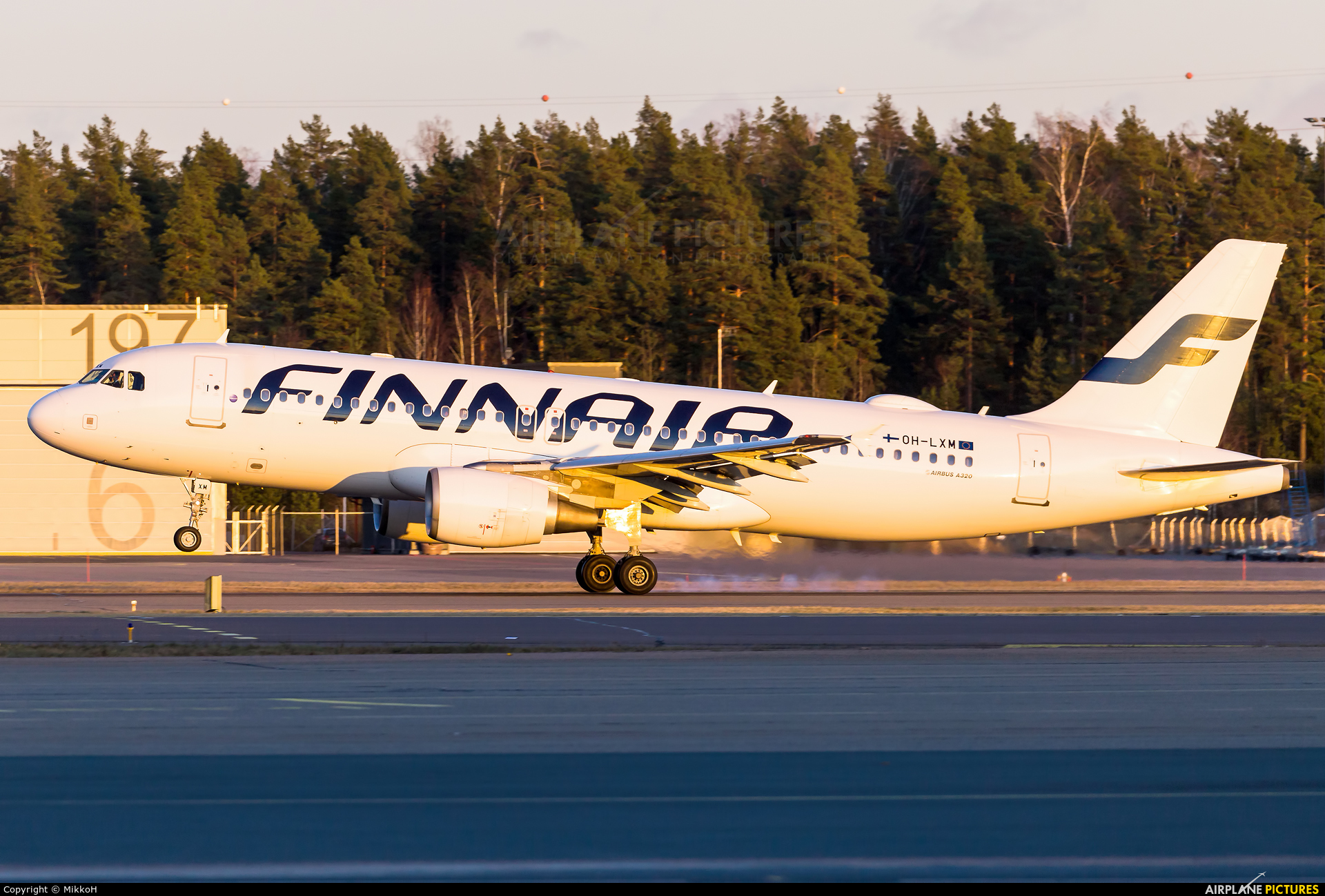Finnair OH-LXM aircraft at Helsinki - Vantaa
