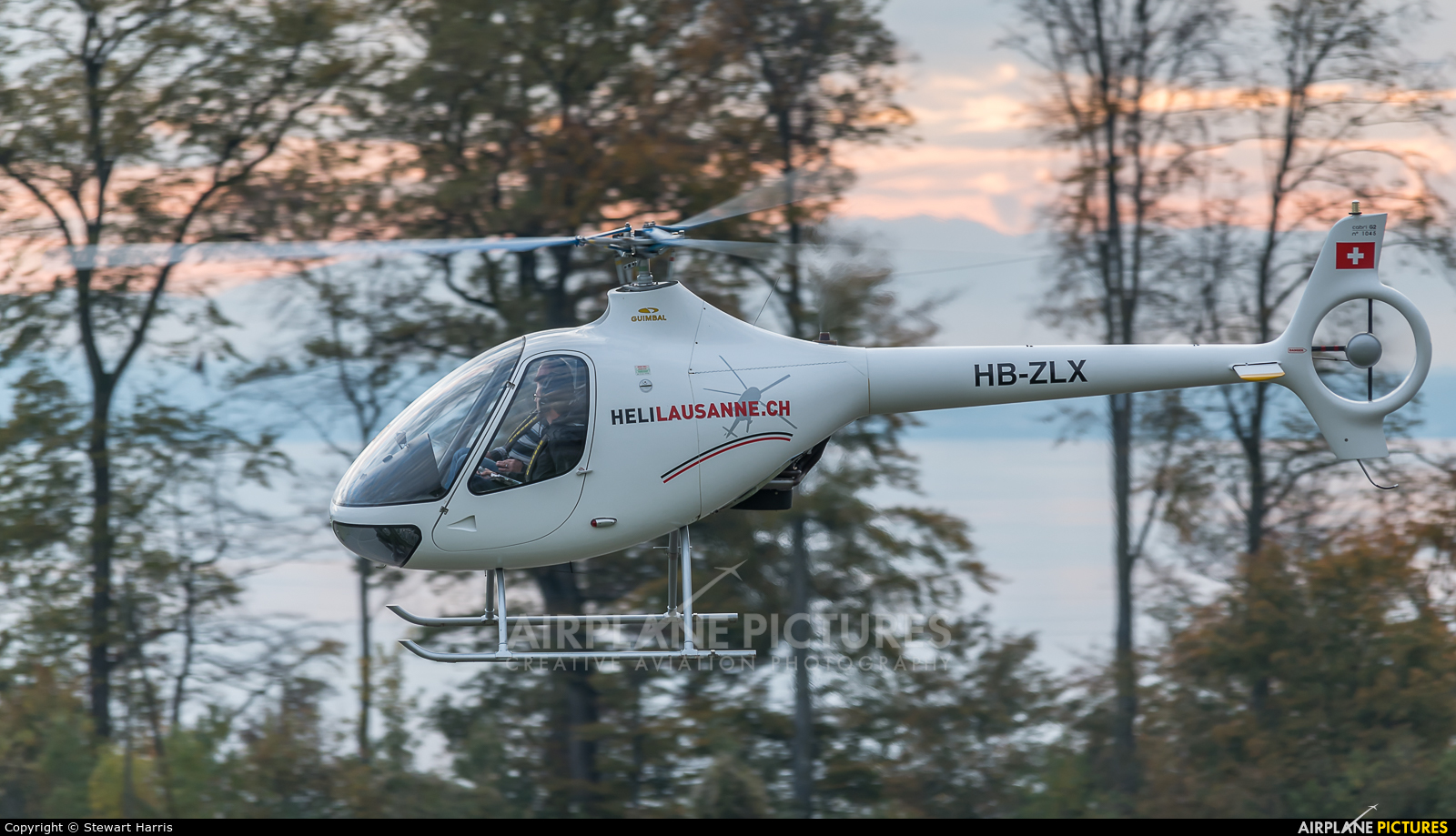 Heli-Lausanne HB-ZLX aircraft at Lausanne - La Blécherette