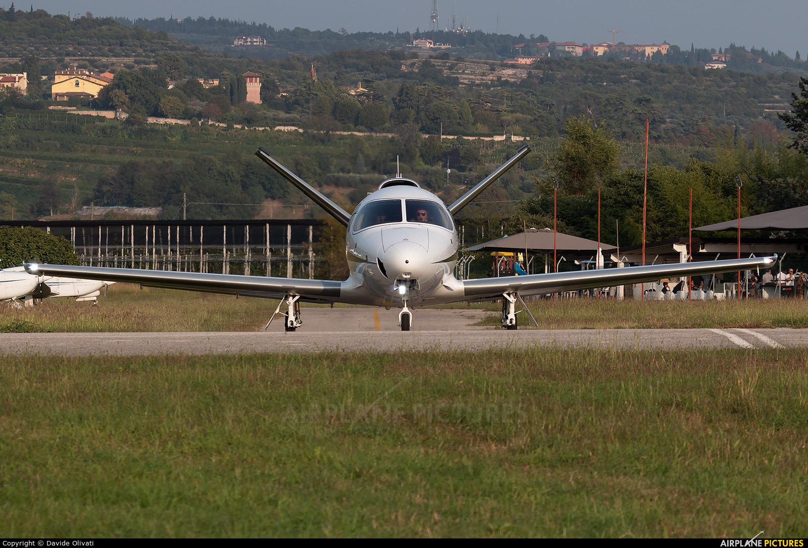 Private N965AP aircraft at Verona - Boscomantico