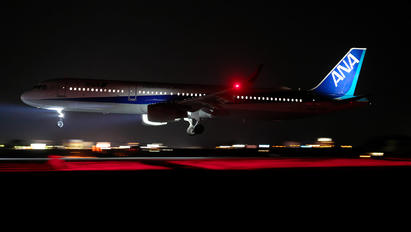 JA113A - ANA - All Nippon Airways Airbus A321