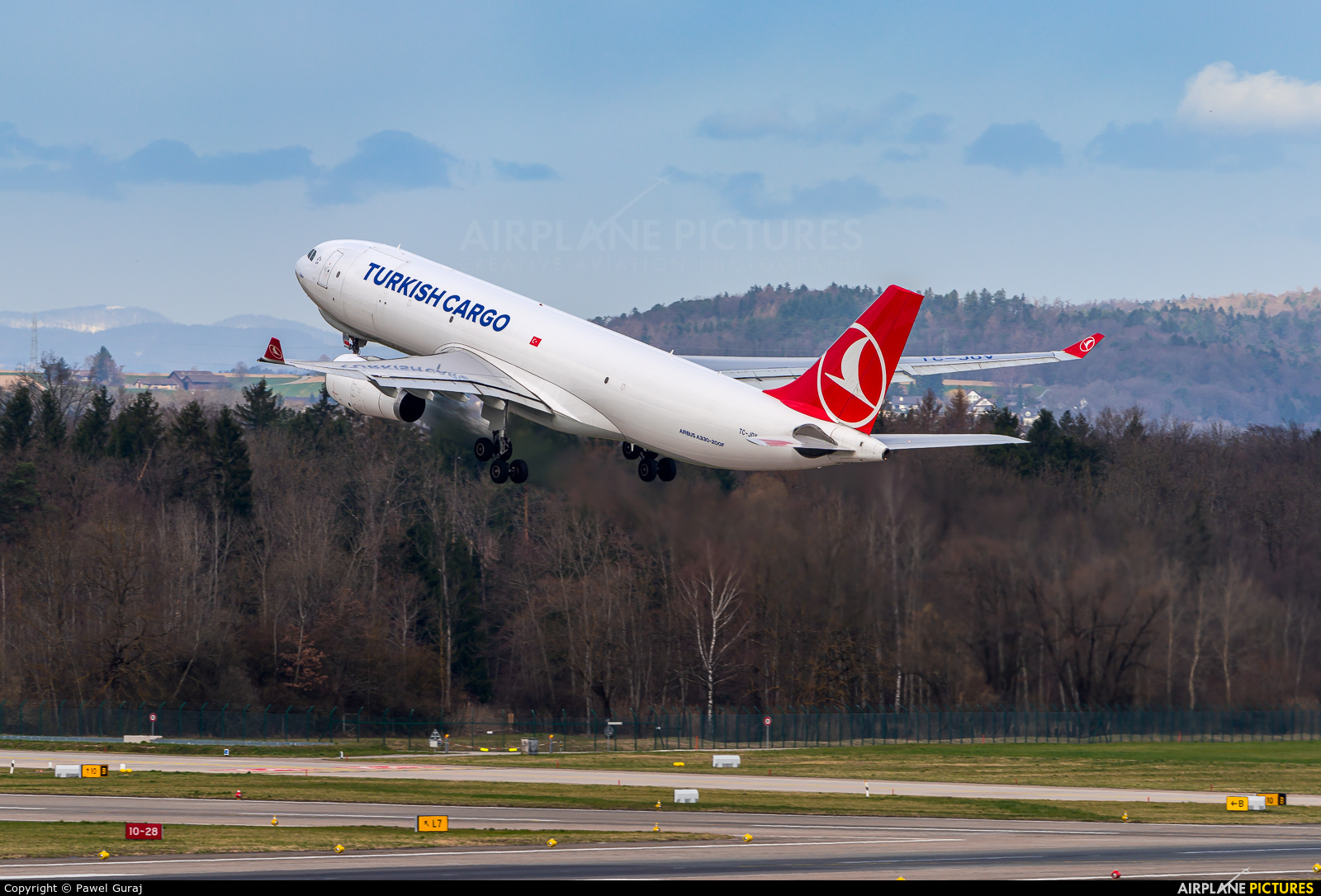 Turkish Cargo TC-JOV aircraft at Zurich
