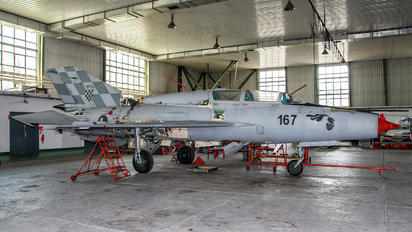 167 - Croatia - Air Force Mikoyan-Gurevich MiG-21UMD