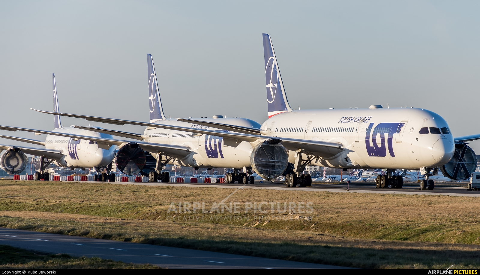 LOT - Polish Airlines SP-LSE aircraft at Warsaw - Frederic Chopin