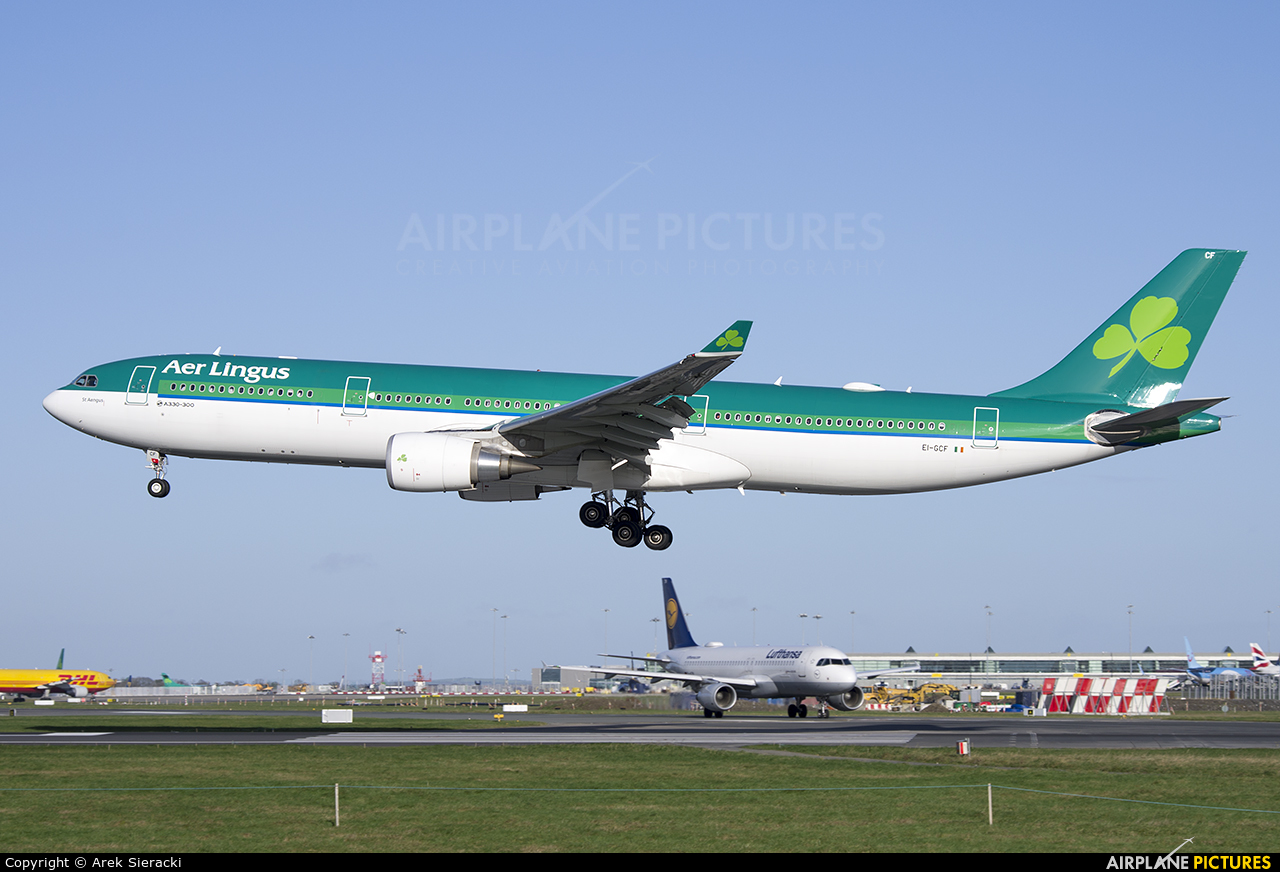 Aer Lingus EI-GCF aircraft at Dublin