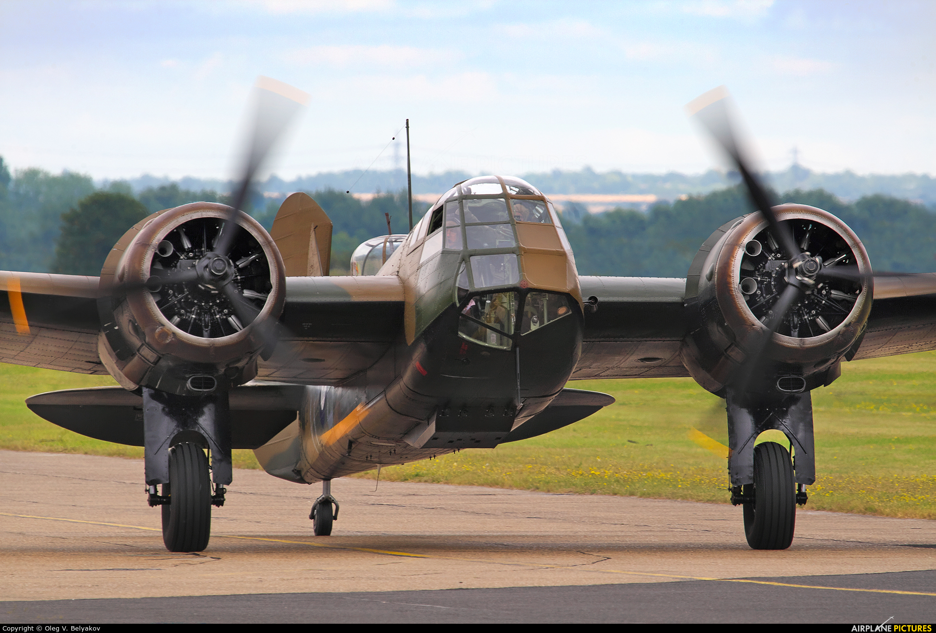 Flying Legends G-BPIV aircraft at Duxford