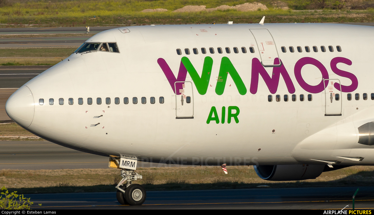 Wamos Air EC-MRM aircraft at Madrid - Barajas