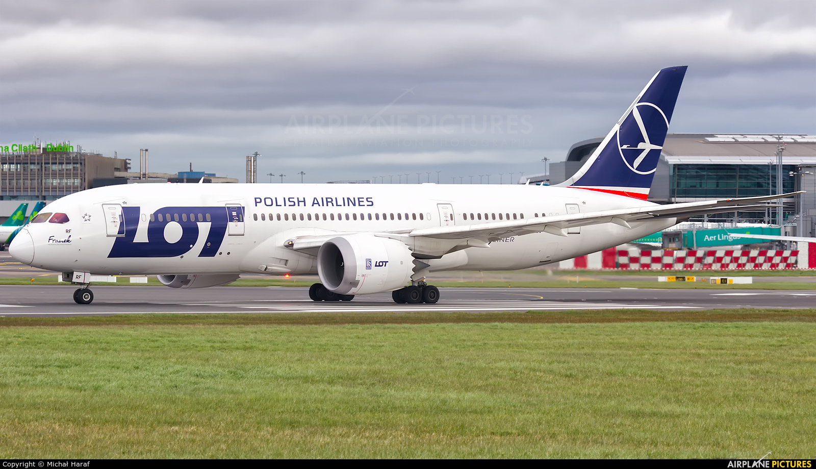 LOT - Polish Airlines SP-LRF aircraft at Dublin