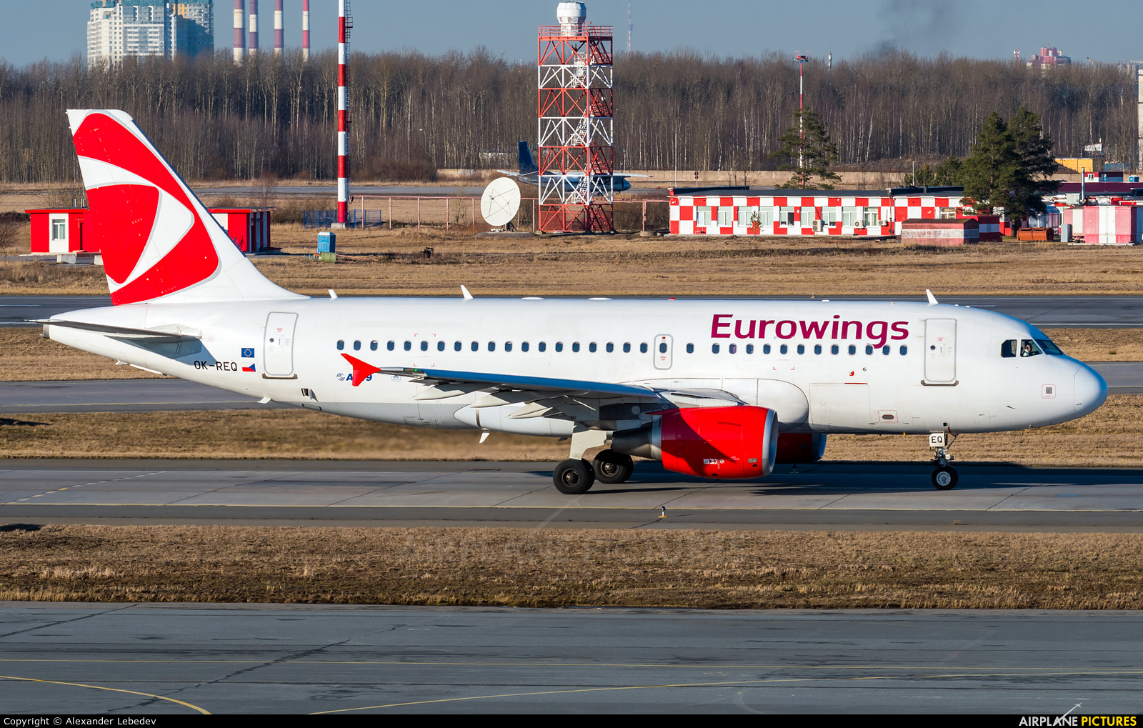 Eurowings OK-REQ aircraft at St. Petersburg - Pulkovo
