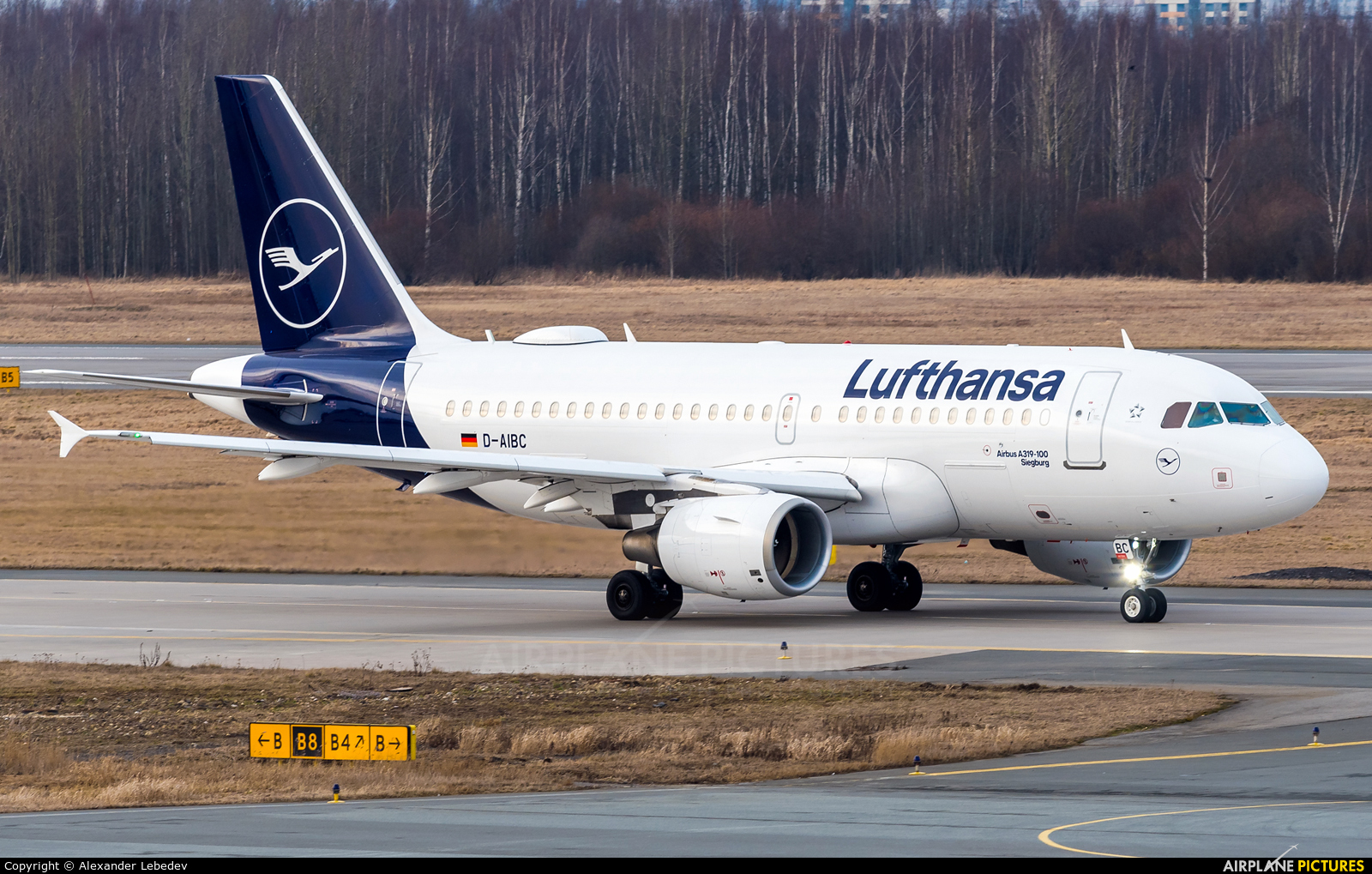 Lufthansa D-AIBC aircraft at St. Petersburg - Pulkovo