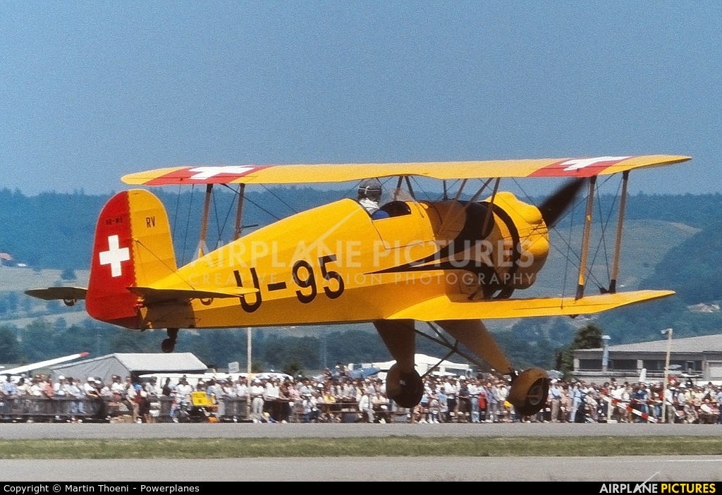 Private HB-MIE aircraft at Birrfeld