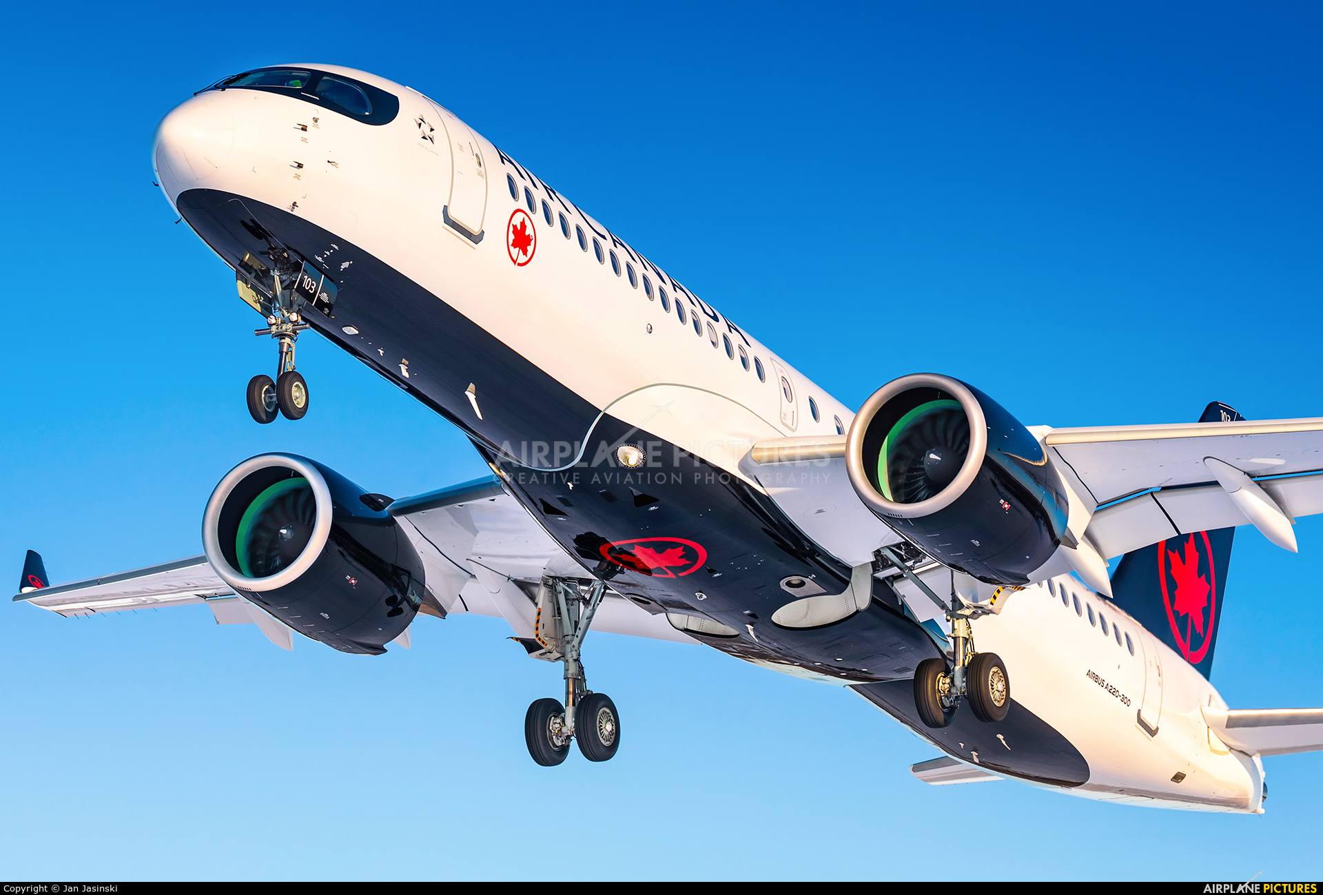 Air Canada C-GJXN aircraft at Ottawa - Macdonald-Cartier Intl, ON