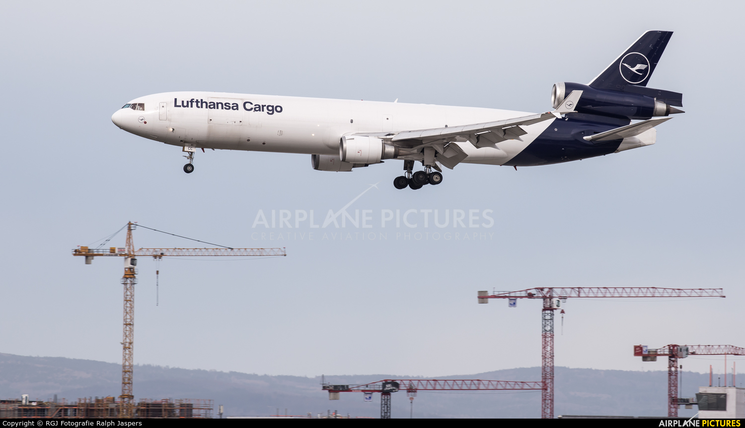 Lufthansa Cargo D-ALCC aircraft at Frankfurt