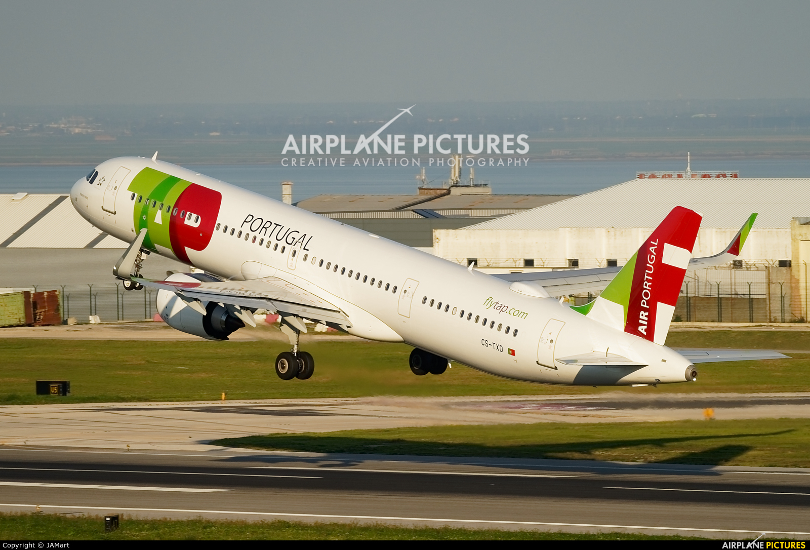 TAP Portugal CS-TXD aircraft at Lisbon
