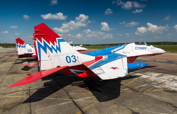 03 - Russia - Air Force "Strizhi" Mikoyan-Gurevich MiG-29UB