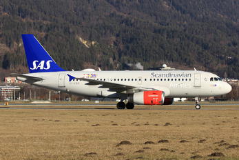 OY-KBR - SAS - Scandinavian Airlines Airbus A319