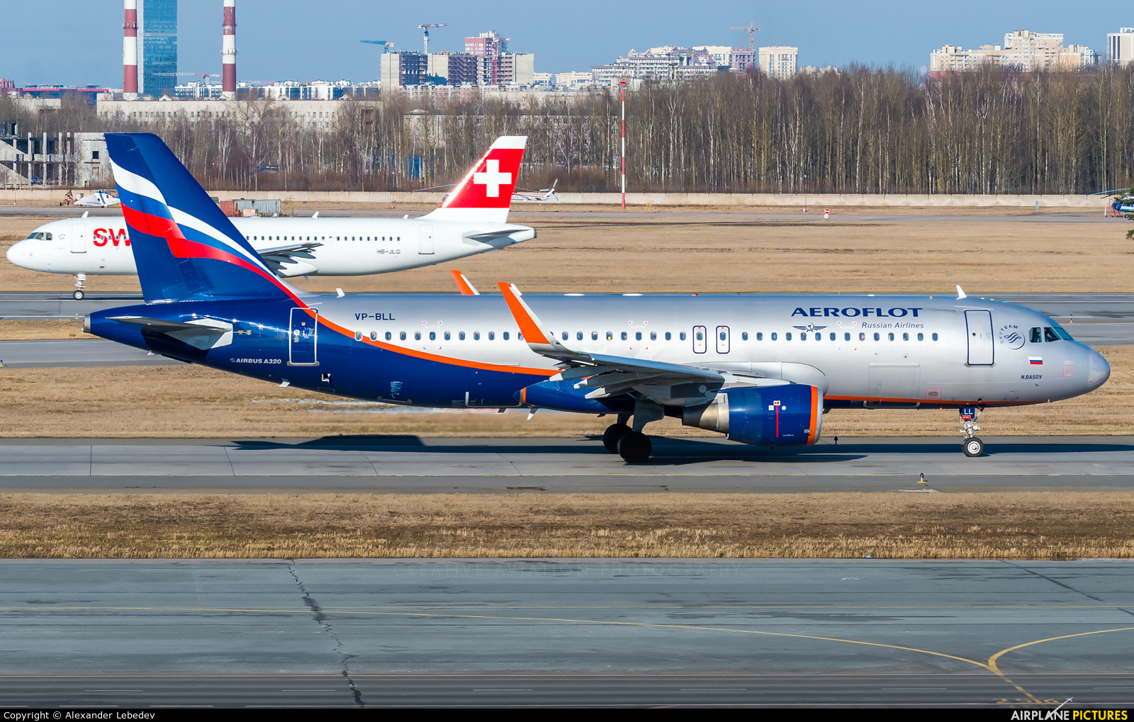 Aeroflot VP-BLL aircraft at St. Petersburg - Pulkovo