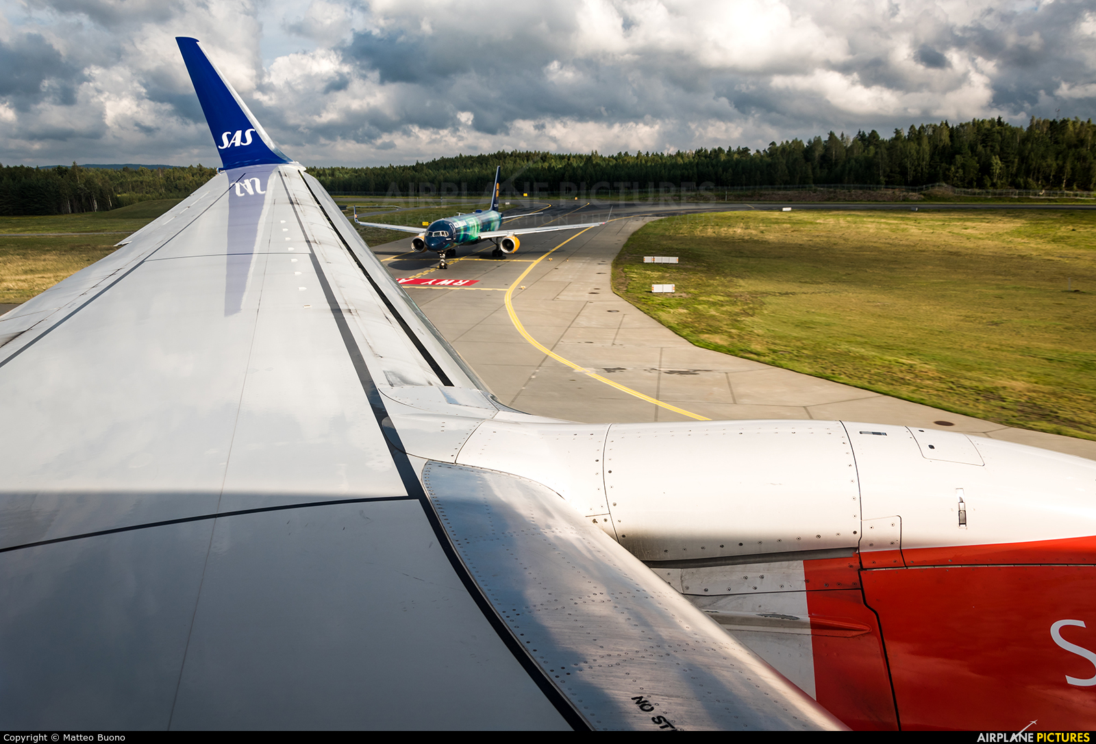 SAS - Scandinavian Airlines LN-RRB aircraft at Oslo - Gardermoen