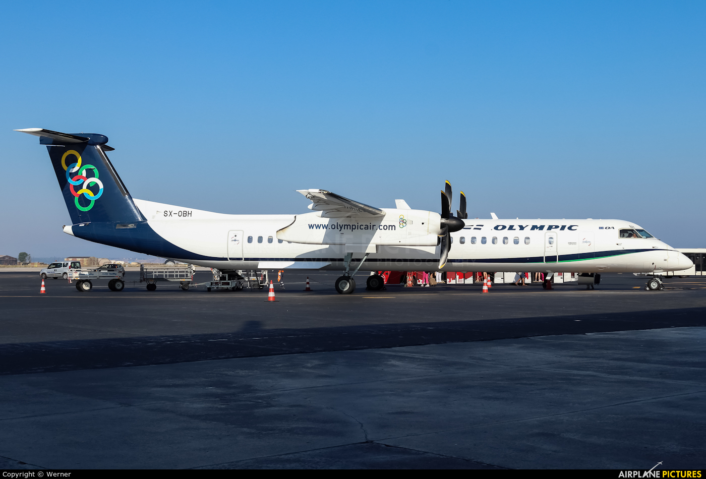 Olympic Airlines SX-OBH aircraft at Thessaloniki - Makedonia