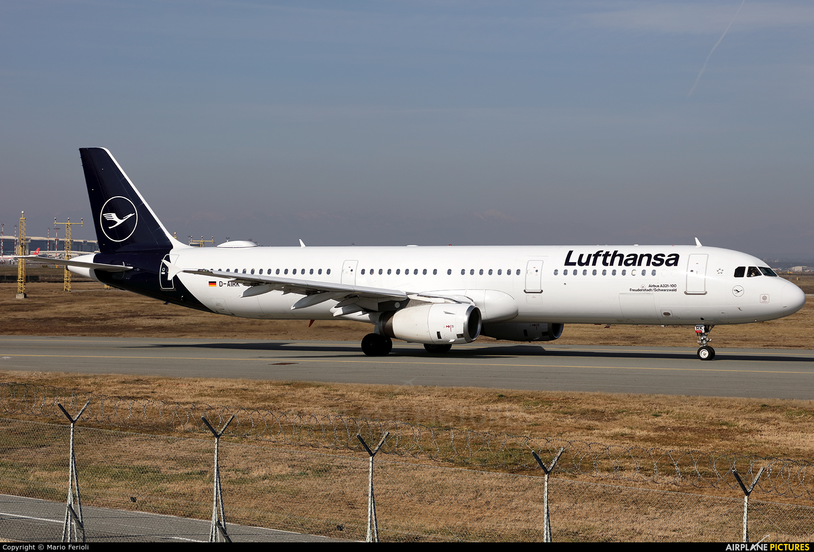 Lufthansa D-AIRK aircraft at Milan - Malpensa