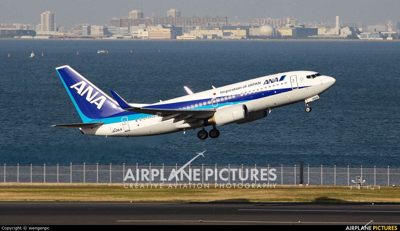 ANA - All Nippon Airways JA01AN aircraft at Tokyo - Haneda Intl