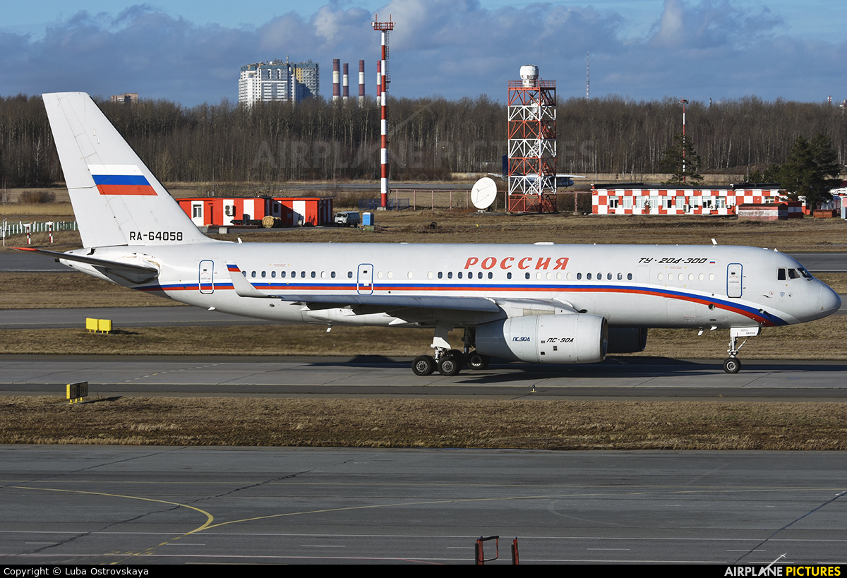 Rossiya Special Flight Detachment RA-64058 aircraft at St. Petersburg - Pulkovo