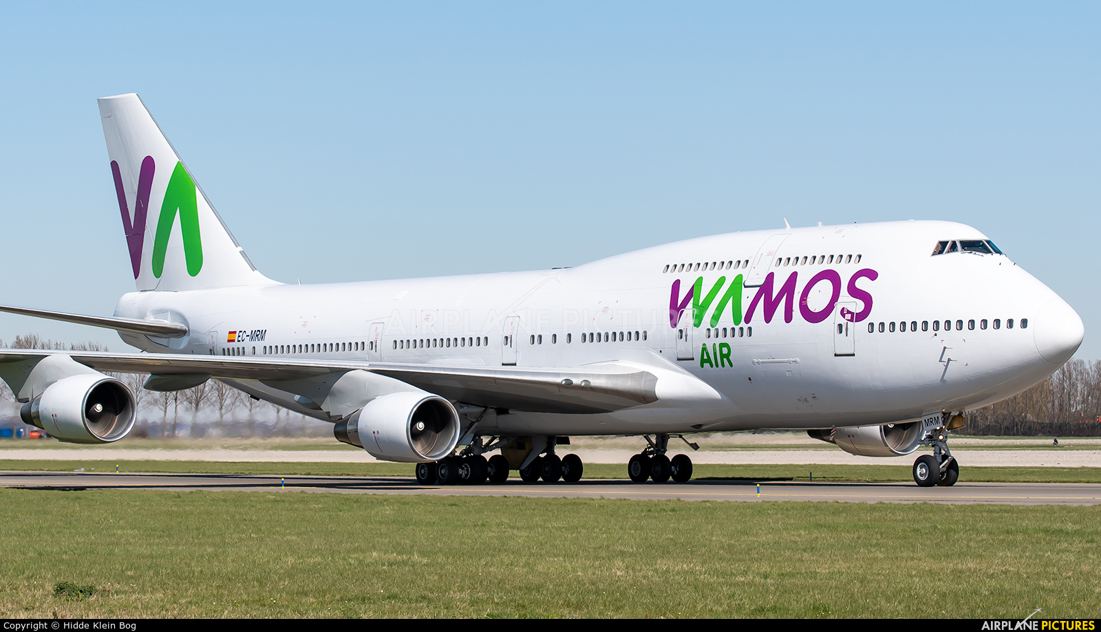 Wamos Air EC-MRM aircraft at Amsterdam - Schiphol