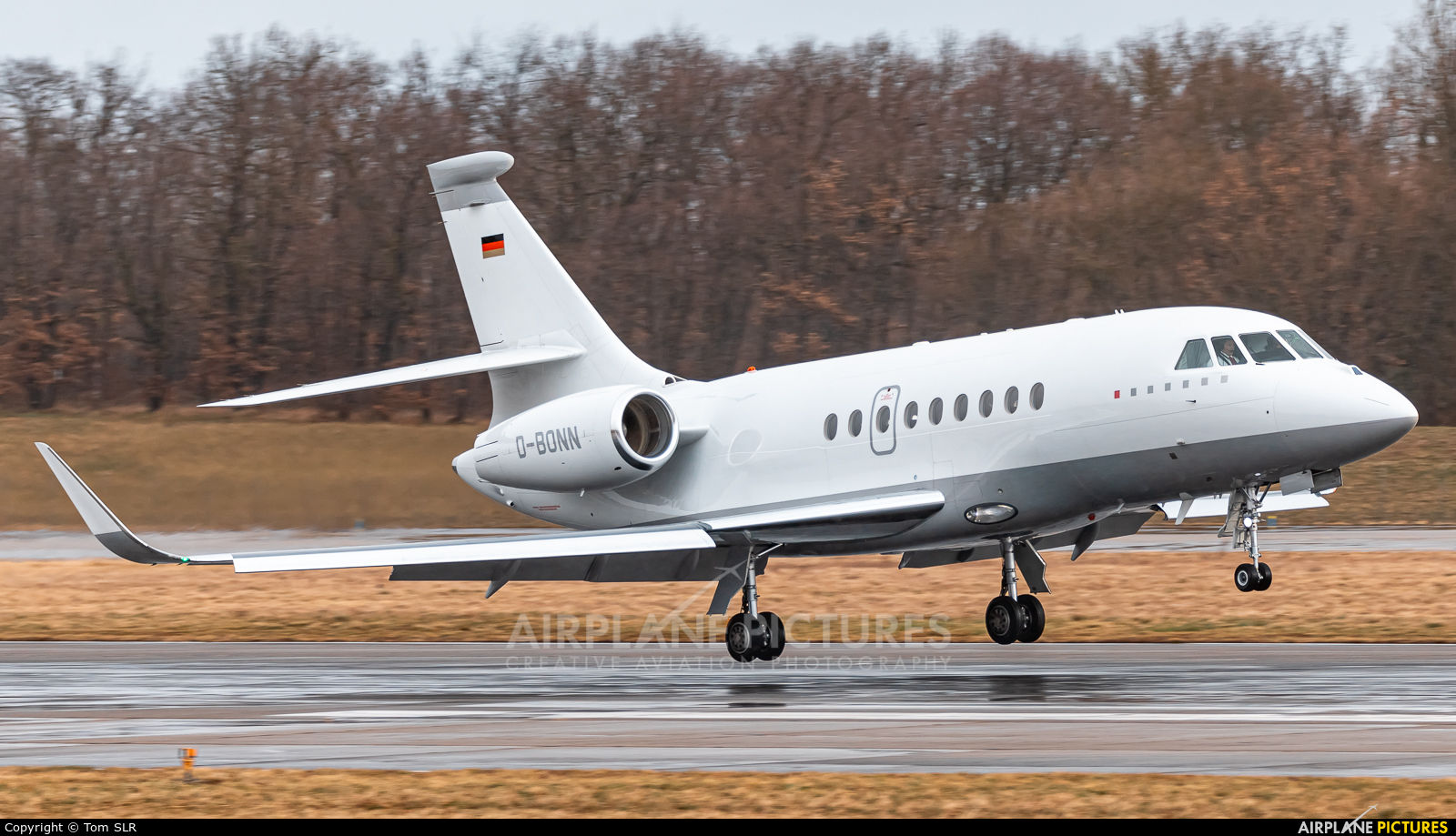 Private D-BONN aircraft at Basel - Mulhouse- Euro