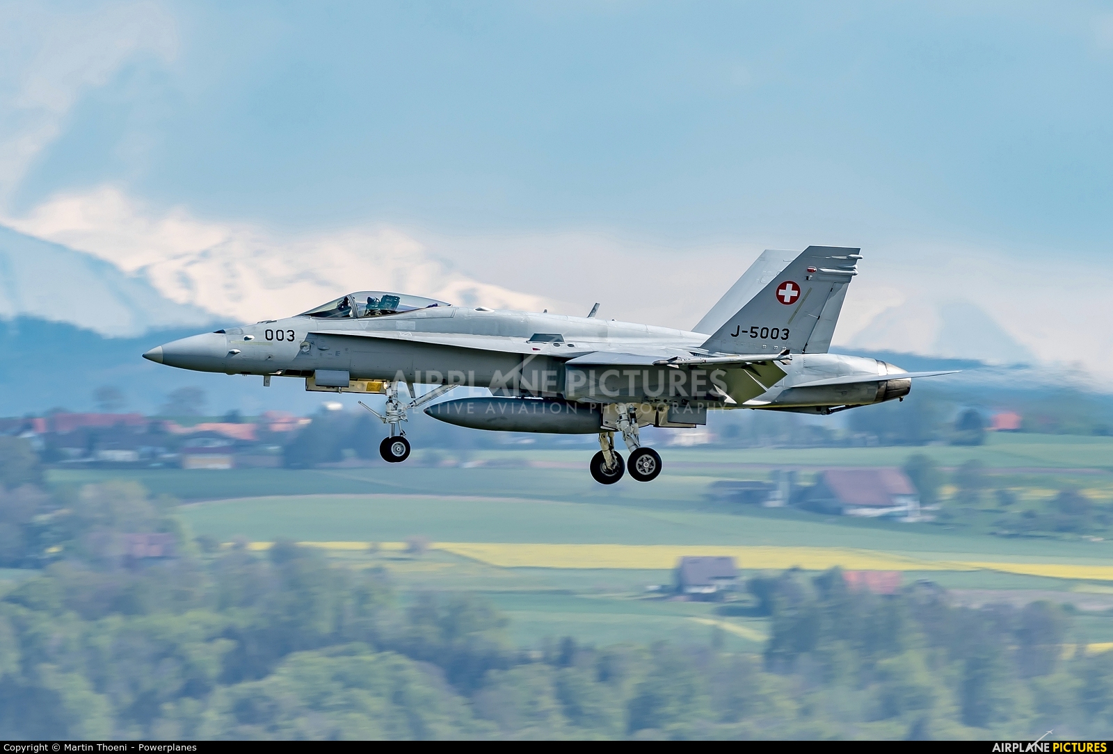 Switzerland - Air Force J-5003 aircraft at Payerne