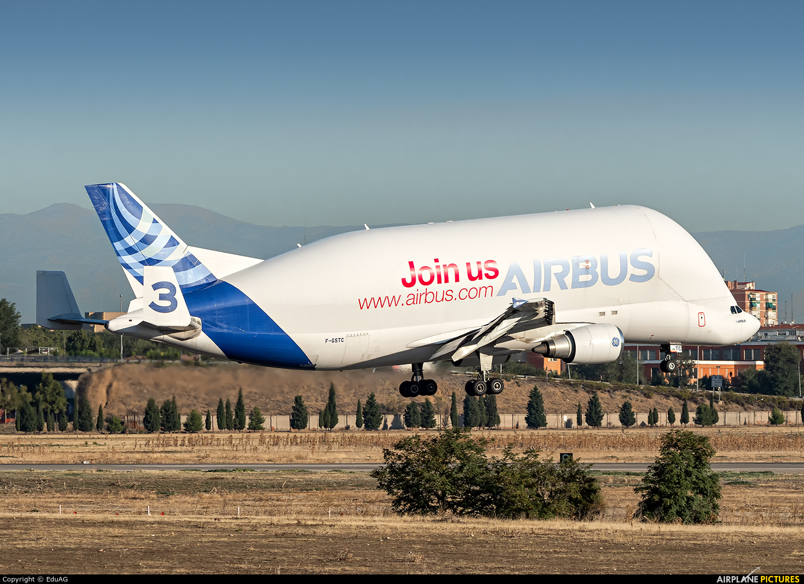 Airbus Industrie F-GSTC aircraft at Madrid - Getafe