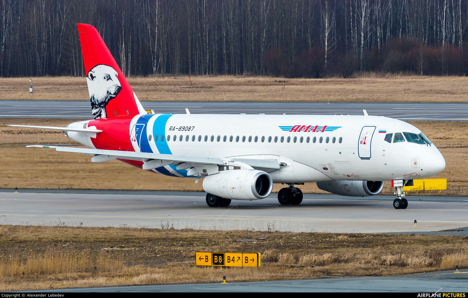 Yamal Airlines RA-89087 aircraft at St. Petersburg - Pulkovo