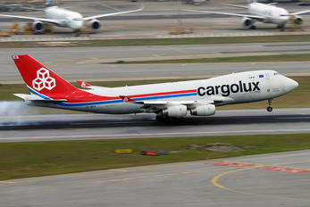 LX-WCV - Cargolux Boeing 747-400F, ERF