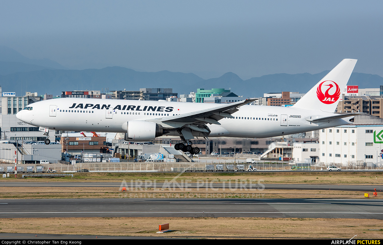 JAL - Japan Airlines JA009D aircraft at Fukuoka